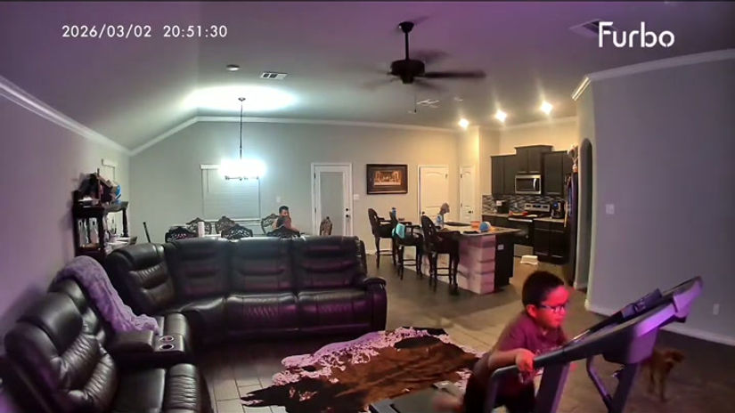 That's his last time on the treadmill.